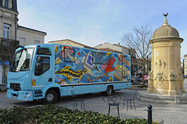 Bibliobus à Nansouty
