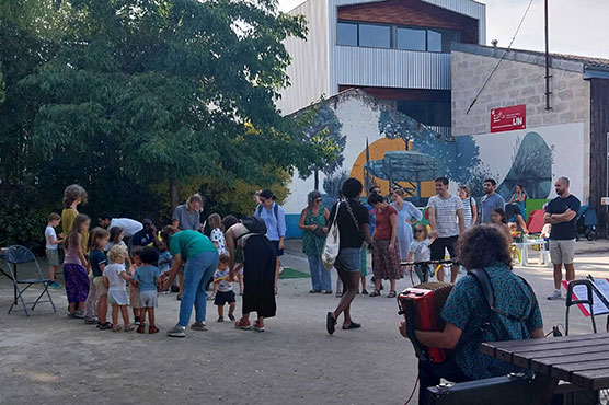 La fête à l'espace famille Le Petit prince
